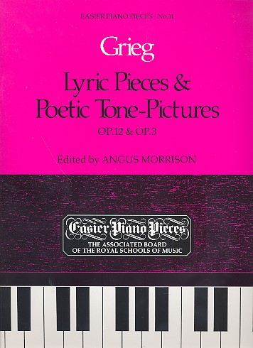 Lyric Pieces op.12 and op.3&nbsp;&nbsp;for piano&nbsp;&nbsp;