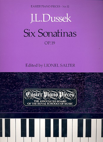 6 Sonatinas op.19  for piano  