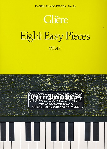 8 Easy Pieces op.43  für Klavier  