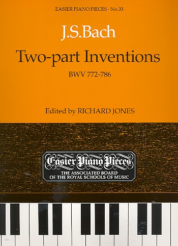Two-part inventions BWV772-786&nbsp;&nbsp;for piano&nbsp;&nbsp;easier piano pieces no.33