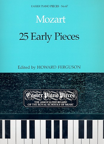 25 early Pieces  for piano  