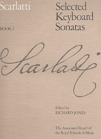 Selected Sonatas vol.1&nbsp;&nbsp;for keyboard&nbsp;&nbsp;