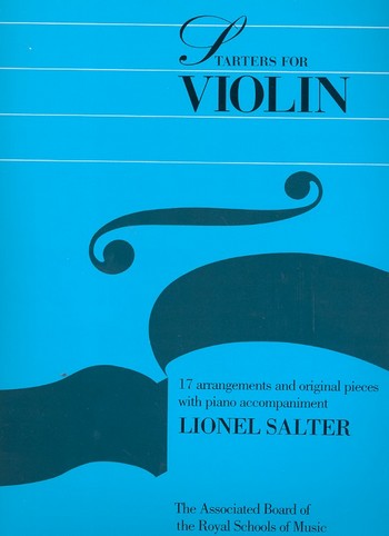 Starters for Violin&nbsp;&nbsp;for violin and piano&nbsp;&nbsp;