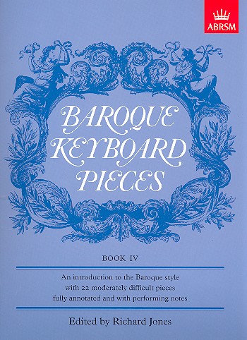 Baroque Keyboard Pieces vol.4&nbsp;&nbsp;an introduction to the Baroque Style&nbsp;&nbsp;