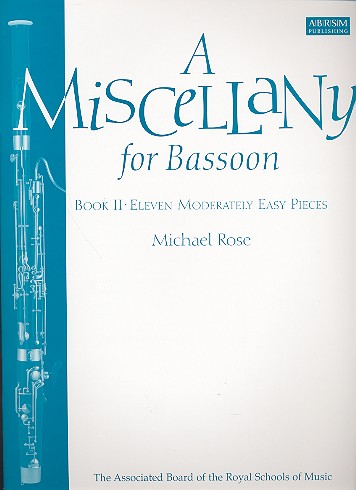 A Miscellany for bassoon vol.2  for bassoon and piano  