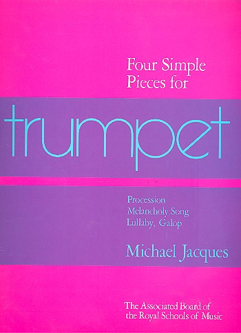4 simple Pieces &nbsp;&nbsp;for trumpet and piano&nbsp;&nbsp;