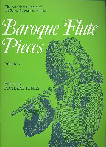 Baroque Flute Pieces vol.5&nbsp;&nbsp;for flute and piano&nbsp;&nbsp;JONES, RICHARD, ED