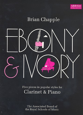 Ebony and Ivory 5 pieces&nbsp;&nbsp;in popular styles for&nbsp;&nbsp;clarinet and piano