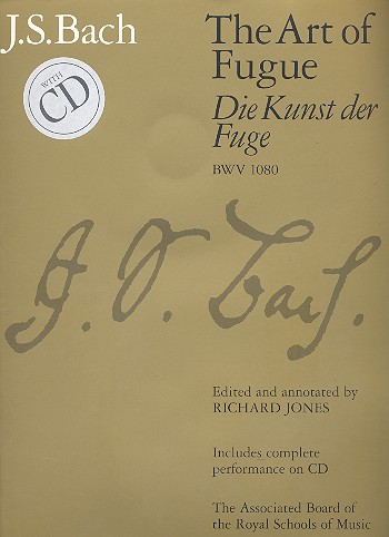 Die Kunst der Fuge BWV1080 (+CD)&nbsp;&nbsp;für Klavier&nbsp;&nbsp;