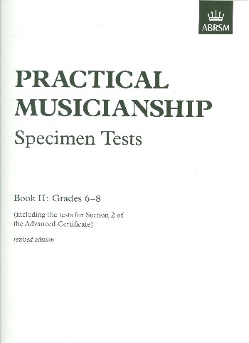 Practical Musicianship vol.2 Grades 6-8 Specimen Tests&nbsp;&nbsp;&nbsp;&nbsp;