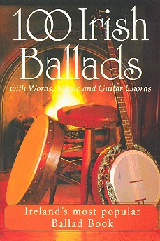 100 Irish Ballads Vol.1&nbsp;&nbsp;with Words/Music/Guitar Chords&nbsp;&nbsp;Songbook