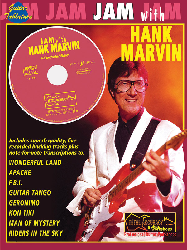 Jam with Hank Marvin (+CD) :&nbsp;&nbsp;Songbook guitar/tab&nbsp;&nbsp;