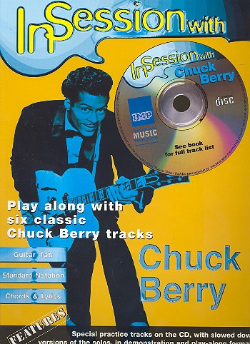In Session with Chuck Berry (+CD):  for guitar  Playalong with 6 Classics