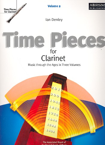 Time Pieces vol.2 for clarinet and&nbsp;&nbsp;piano&nbsp;&nbsp;