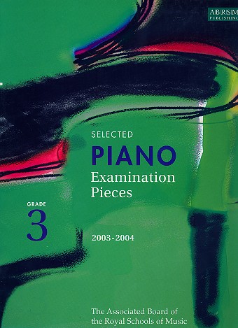 Selected Piano Examination&nbsp;&nbsp;Pieces 2003-2004 (Grade 3)&nbsp;&nbsp;for piano
