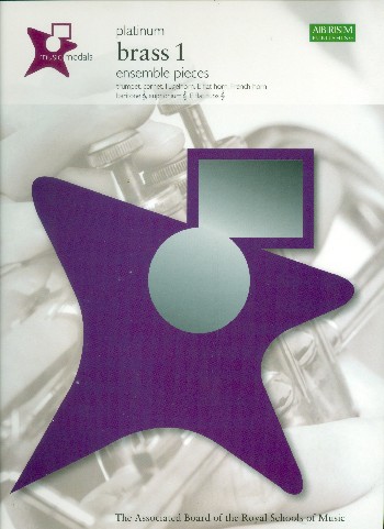 Platinum Brass vol.1 Ensemble Pieces&nbsp;&nbsp;for 2-4 brass instruments (ensemble) in treble clef&nbsp;&nbsp;score