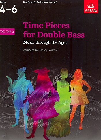 Time Pieces vol.2&nbsp;&nbsp;for double bass and piano&nbsp;&nbsp;Grades 4-6