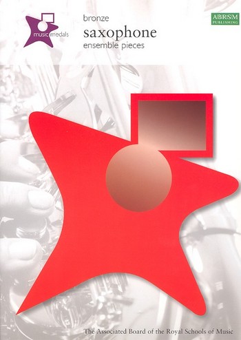 Bronze saxophone ensemble pieces (music medals)&nbsp;&nbsp;for saxophone&nbsp;&nbsp;score