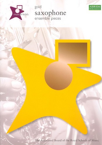 Gold saxophone ensemble pieces&nbsp;&nbsp;score&nbsp;&nbsp;music medals