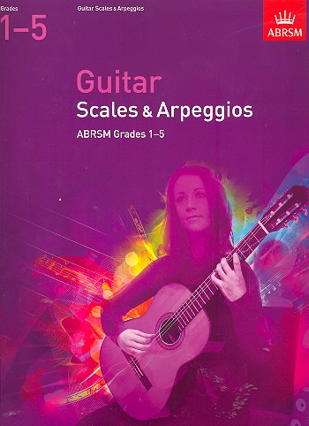 Scales and Arpeggios 2009 Grades 1-5&nbsp;&nbsp;for guitar&nbsp;&nbsp;