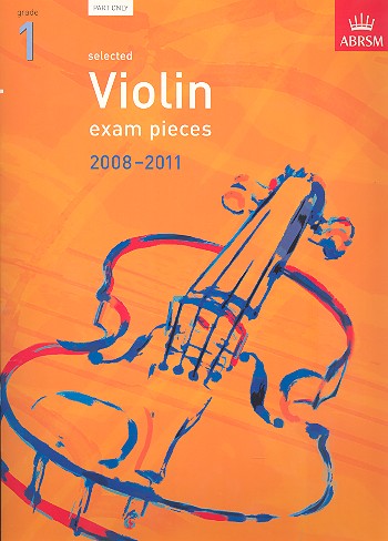 Selected Violin Exam Pieces Grade 1&nbsp;&nbsp;(2008-2013)&nbsp;&nbsp;part only
