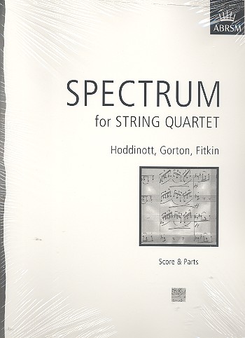 Spectrum&nbsp;&nbsp;for string quartet&nbsp;&nbsp;parts