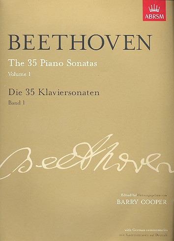Die 35 Sonaten Band 1 (+CD) für Klavier&nbsp;&nbsp;mit kritischem Bericht (dt)&nbsp;&nbsp;