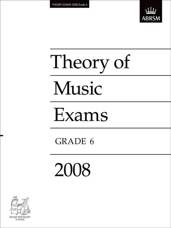 Theory Exam Papers 2008 G6&nbsp;&nbsp;&nbsp;&nbsp;