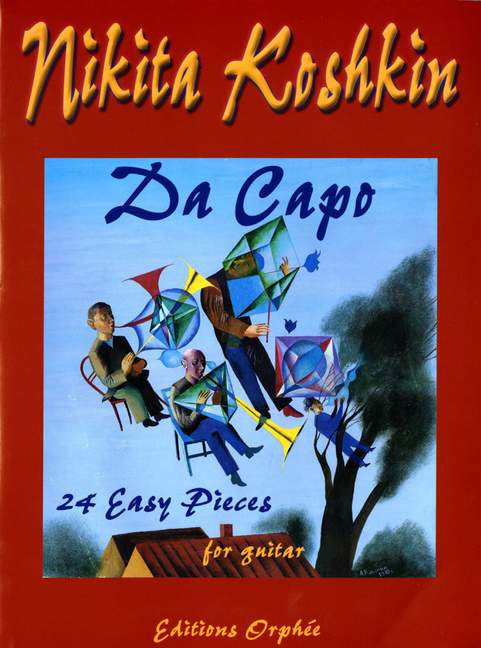 Da capo&nbsp;&nbsp;24 easy pieces for guitar&nbsp;&nbsp;
