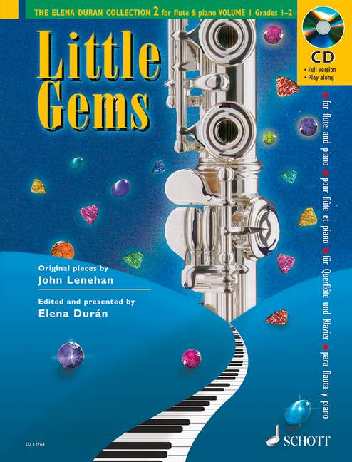 Little gems (+CD)&nbsp;&nbsp;for flute and piano&nbsp;&nbsp;