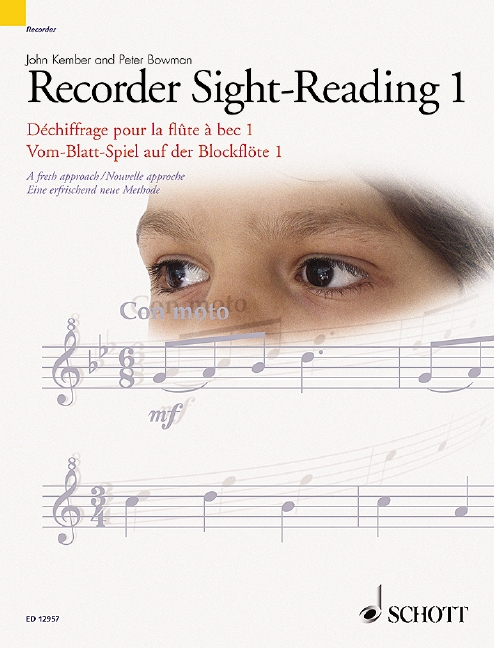 Recorder Sight-Reading vol.1 (en/frz/dt)  Vom-Blatt-Spiel auf der Blockflöte  