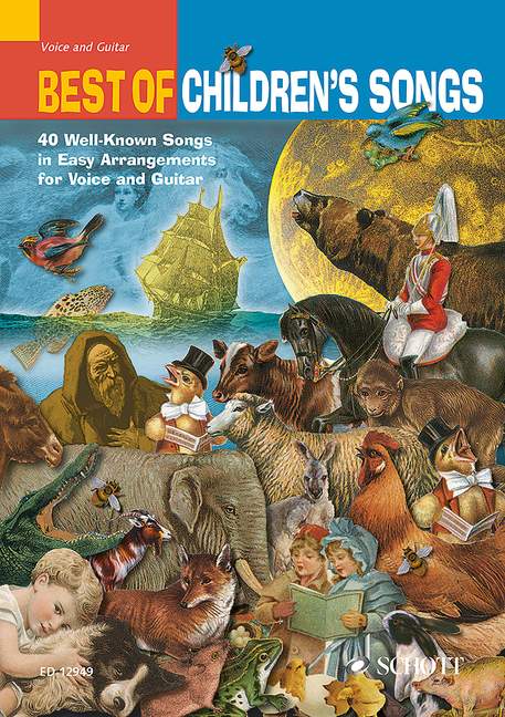 Best of Children's Songs  for voice and guitar  40 Well-Knowns Songs