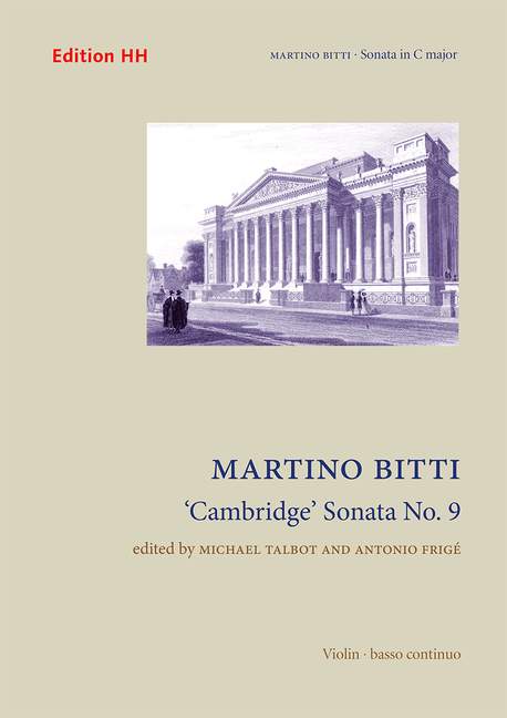 HH348FSP  M.Bitti, Cambridge Sonata No.9  für Violine und bc  