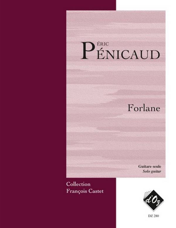 Forlane pour guitare&nbsp;&nbsp;&nbsp;&nbsp;