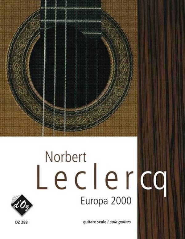 Europa 2000 pour guitare&nbsp;&nbsp;&nbsp;&nbsp;