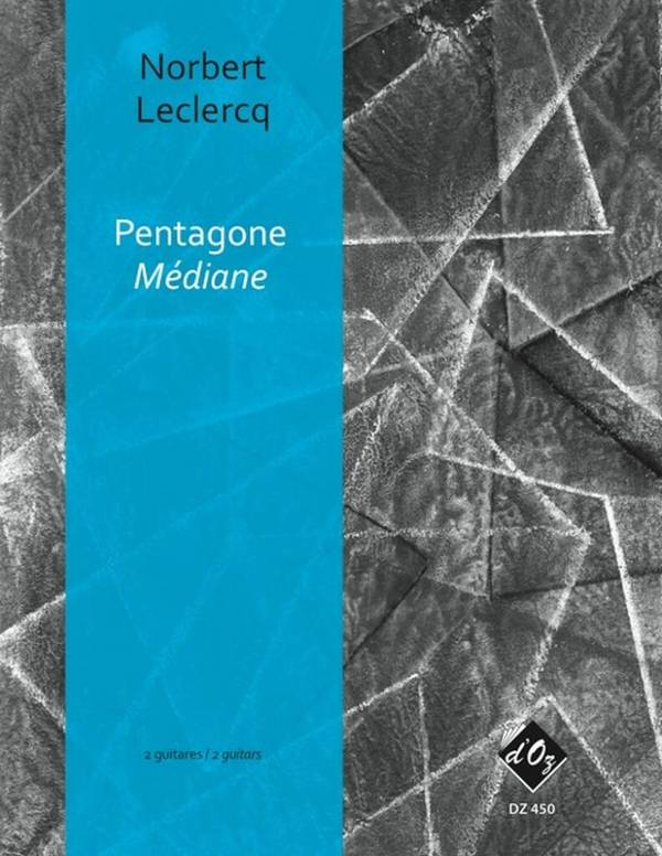 Médiane pour 2 guitares&nbsp;&nbsp;partition et parties&nbsp;&nbsp;