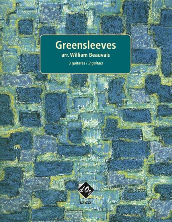 Greensleeves for 3 guitars&nbsp;&nbsp;score and parts&nbsp;&nbsp;