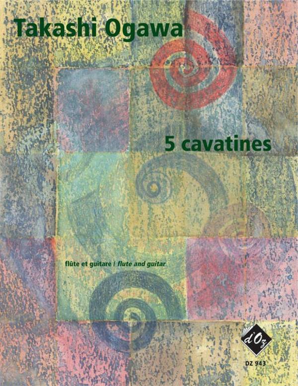 5 Cavatines pour flute (violon) et guitare&nbsp;&nbsp;partition et parties&nbsp;&nbsp;