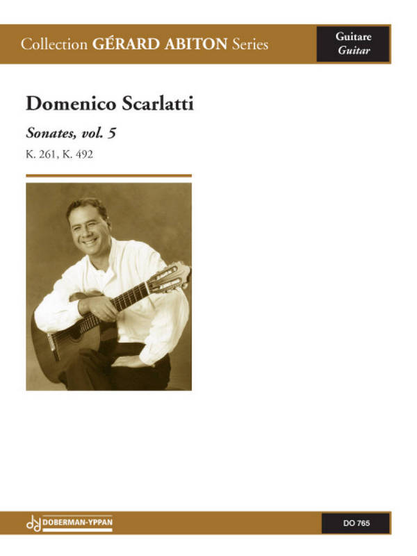 Sonates vol.5 pour guitare&nbsp;&nbsp;&nbsp;&nbsp;