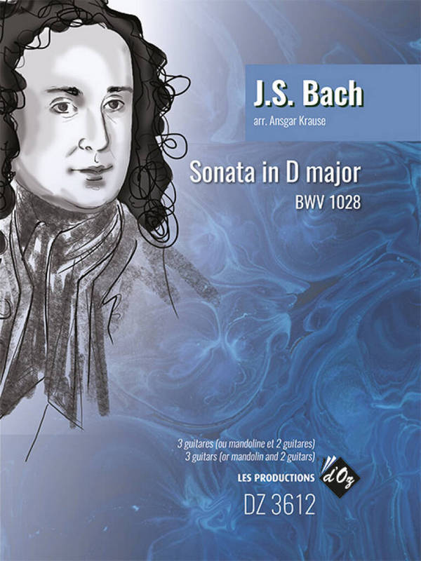 Sonata in G Major BWV 1028&nbsp;&nbsp;for 3 guitars&nbsp;&nbsp;
