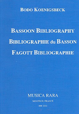 Bodo Koenigsbeck - Fagott Bibliographie