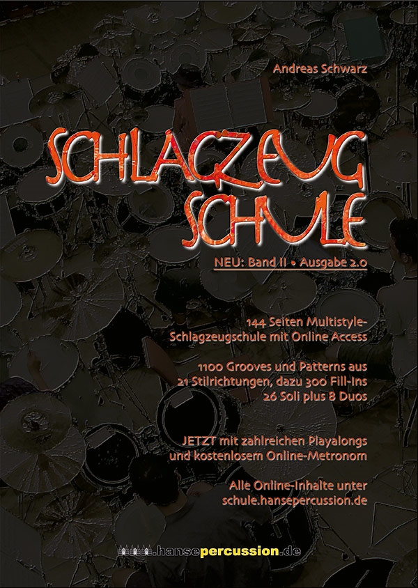 Schlagzeugschule Band 2 (+Online Audio)&nbsp;&nbsp;Multistyle-Schlagzeugschule&nbsp;&nbsp;