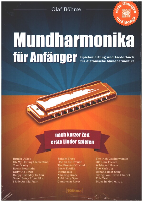 Mundharmonika für Anfänger (+QR-Code)&nbsp;&nbsp;für diatonische Mundharmonika&nbsp;&nbsp;