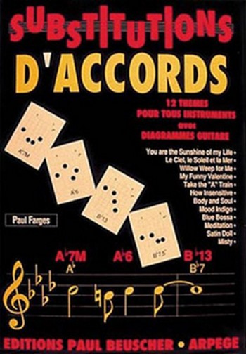 Farges, Paul  Substitutions d'accords  Guitare Partition