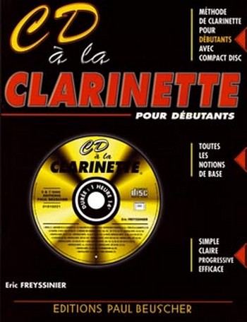 Freyssinier, Eric  CD à la Clarinette  Clarinette Partition + CD