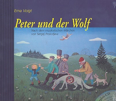 Peter und der Wolf (+CD)  Bilderbuch mit Text und Noten  