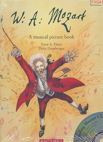 W.A. Mozart (+CD) a musical  picture book (en)  