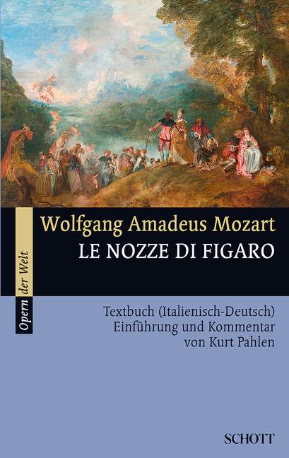 Figaros Hochzeit Textbuch (it/dt),  Einführung und Kommentar  