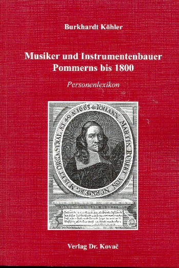 Musiker und Instrumentenbauer Pommerns bis 1800 Personenlexikon    