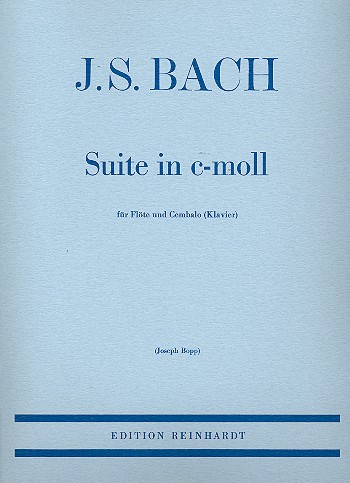 Suite c-Moll BWV997&nbsp;&nbsp;für Flöte und Bc&nbsp;&nbsp;